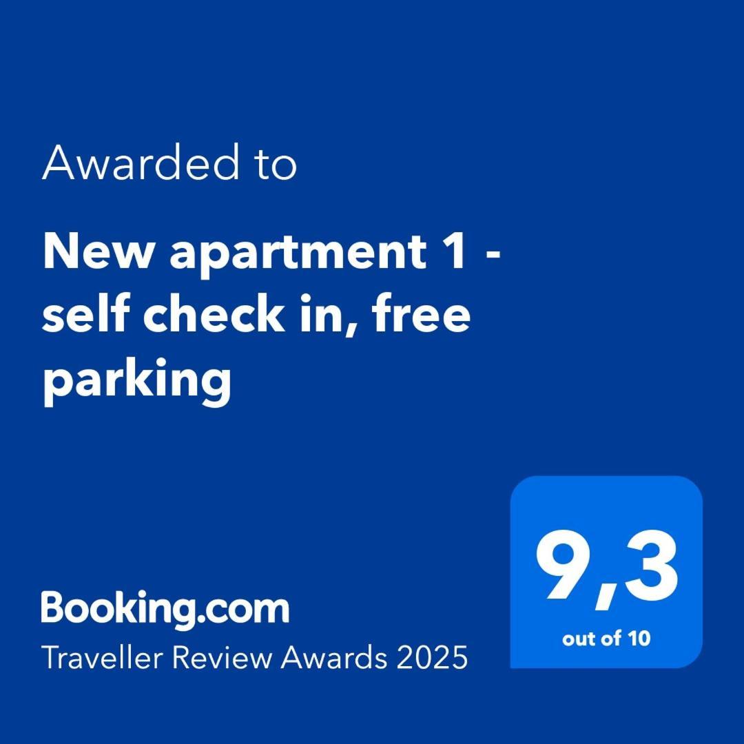 New Apartment 1 - Self Check In, Free Parking Bratislava Dış mekan fotoğraf